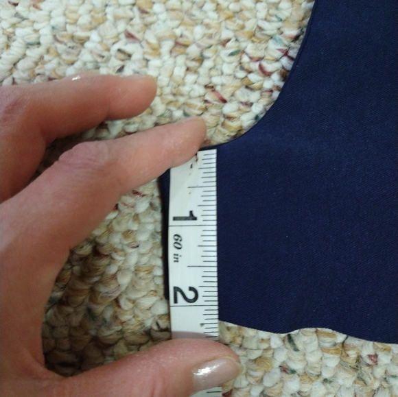 Size S Adrene high-waisted dark navy blue shorts - Picture 10 of 12